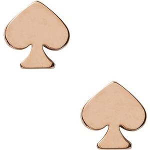 Kate Spade Signature Spade Mini Studs in Rose Gold